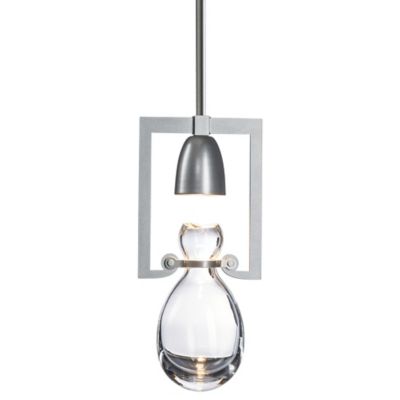 Hubbardton Forge Apothecary Mini Pendant Light - Color: Clear - Size: 1 lig