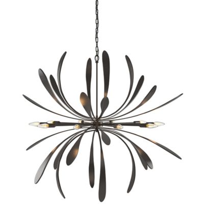 Hubbardton Forge Dahlia Chandelier - Color: Bronze - Size: Large - 104355-1