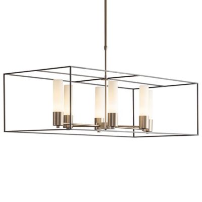 HBF2101677 Hubbardton Forge Portico Linear Chandelier - Color sku HBF2101677