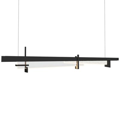 Hubbardton Forge Tenon LED Linear Chandelier Light - Color: Matte - 139901-