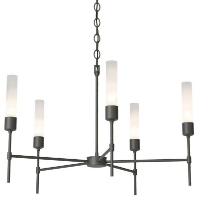 Hubbardton Forge Vela 5 Arm Chandelier - Color: Brown - Size: 5 light - 105