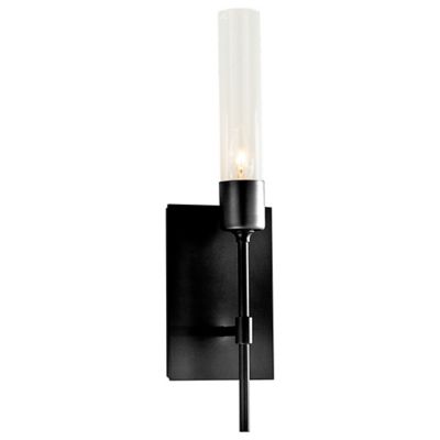 Hubbardton Forge Vela Wall Sconce - Color: Black - Size: 1 light - 203330-1