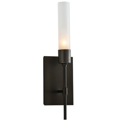 Hubbardton Forge Vela Wall Sconce - Color: Black - Size: 1 light - 203330-1