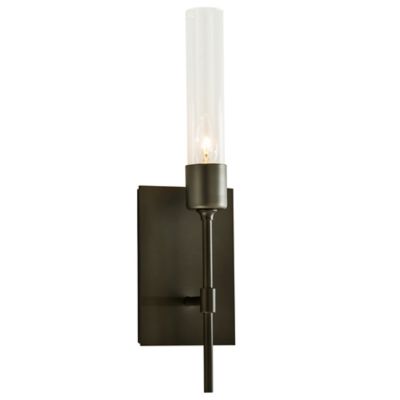 Hubbardton Forge Vela Wall Sconce - Color: Black - Size: 1 light - 203330-1