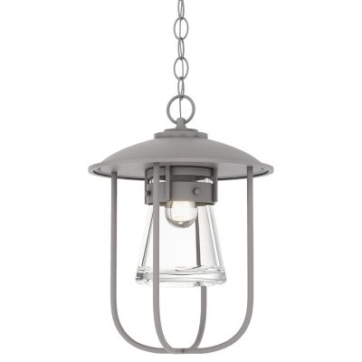 Hubbardton Forge Erlenmeyer Outdoor Pendant Light - Color: Silver - Size: 1