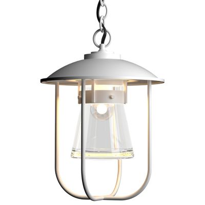 Hubbardton Forge Erlenmeyer Outdoor Pendant Light - Color: White - Size: 1 