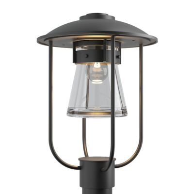 Hubbardton Forge Erlenmeyer Outdoor Post Light - Color: Matte - Size: 1 lig