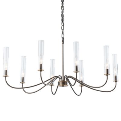 Hubbardton Forge Grace Chandelier - Color: Bronze - Size: 8 light - 105050-