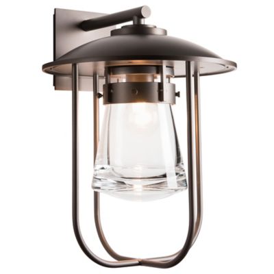 Hubbardton Forge Erlenmeyer Large Outdoor Wall Sconce - Color: Bronze - Siz