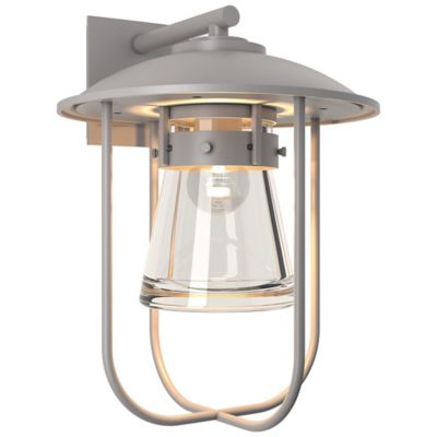 Hubbardton Forge Erlenmeyer Large Outdoor Wall Sconce - Color: Silver - Siz