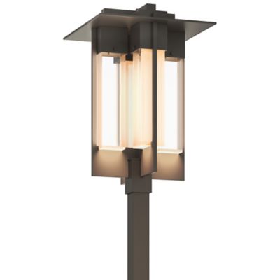 Hubbardton Forge Axis Outdoor Post Light - Color: Grey - Size: 4 light - 34