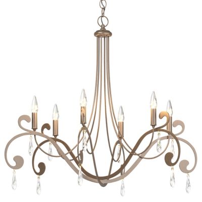 Hubbardton Forge Stella 6 Arm Chandelier - Color: Matte - Size: 6 light - 1