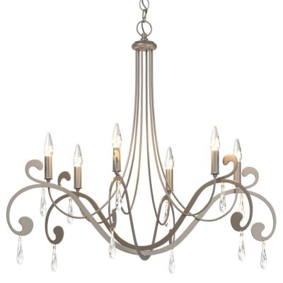 Hubbardton Forge Stella 6 Arm Chandelier - Color: Matte - Size: 6 light - 1