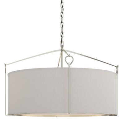 Hubbardton Forge Bow Pendant Light - Color: White - Size: Large - 104255-10