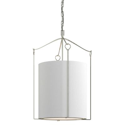 Hubbardton Forge Bow Tall Pendant Light - Color: White - Size: 3 light - 10