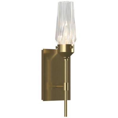 Hubbardton Forge Luma Wall Sconce - Color: Polished - Size: 1 light - 20333