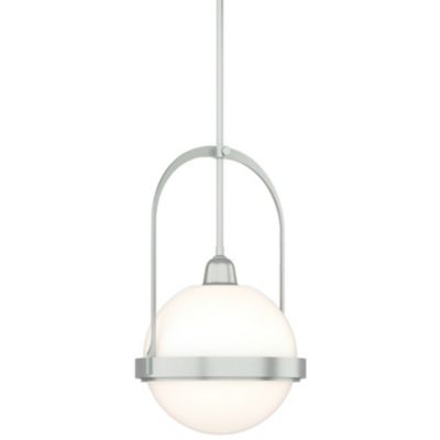 Hubbardton Forge Atlas Pendant Light - Color: White - Size: 1 light - 18746