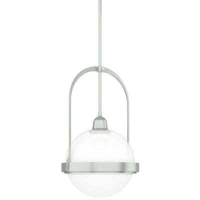 Hubbardton Forge Atlas Pendant Light - Color: White - Size: 1 light - 18746