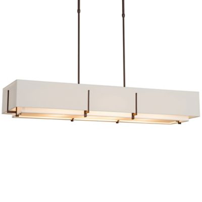 HBF1833103 Hubbardton Forge Exos Rectangular Linear Chandelie sku HBF1833103