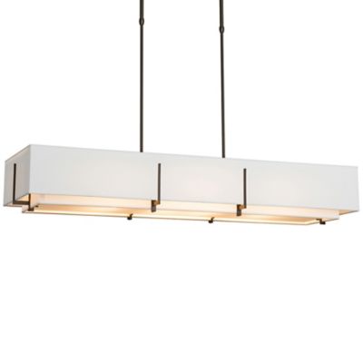 HBF1833190 Hubbardton Forge Exos Rectangular Linear Chandelie sku HBF1833190