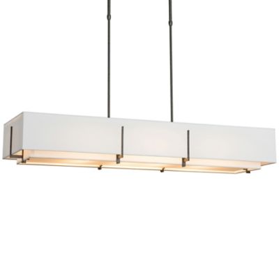 HBF1833201 Hubbardton Forge Exos Rectangular Linear Chandelie sku HBF1833201