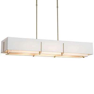 HBF1833204 Hubbardton Forge Exos Rectangular Linear Chandelie sku HBF1833204