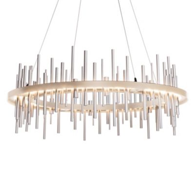 Hubbardton Forge Cityscape Circular LED Pendant Light - Color: Gold - 13991