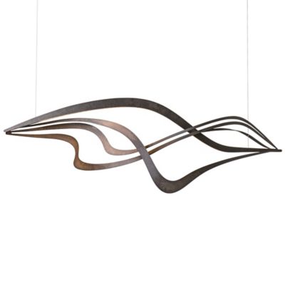 HBF1864035 Hubbardton Forge Crossing Waves LED Linear Chandel sku HBF1864035