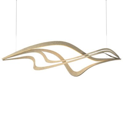 HBF1864039 Hubbardton Forge Crossing Waves LED Linear Chandel sku HBF1864039