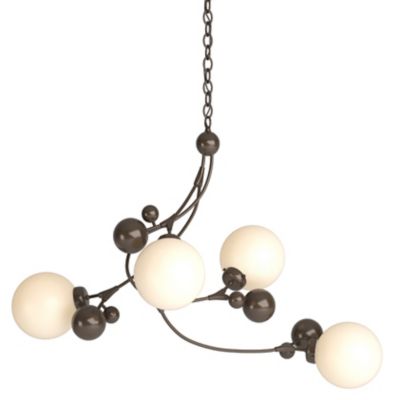 Hubbardton Forge Sprig Pendant Light - Color: Bronze - Size: 4 light - 1364