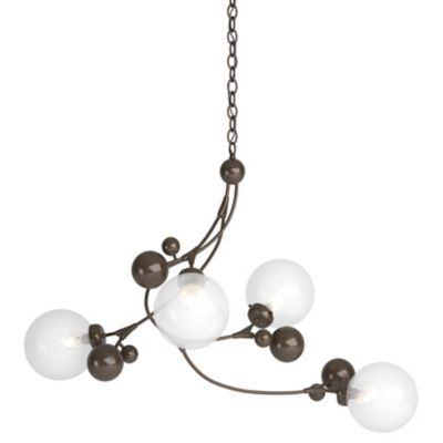 Hubbardton Forge Sprig Pendant Light - Color: Bronze - Size: 4 light - 1364