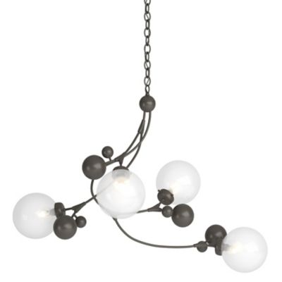 Hubbardton Forge Sprig Pendant Light - Color: Grey - Size: 4 light - 136420