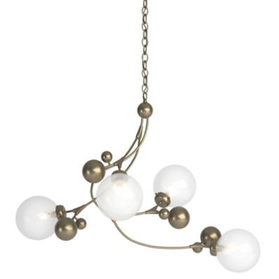 Hubbardton Forge Sprig Pendant Light - Color: Gold - Size: 4 light - 136420