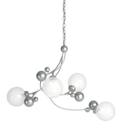 Hubbardton Forge Sprig Pendant Light - Color: Silver - Size: 4 light - 1364