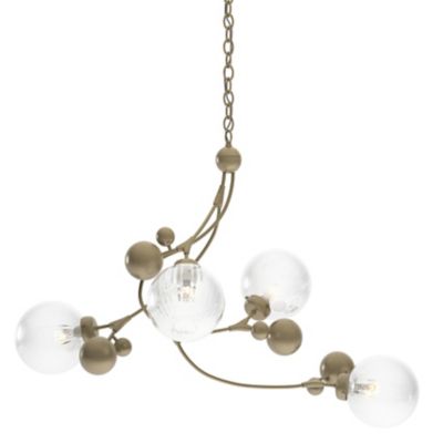 Hubbardton Forge Sprig Pendant Light - Color: Gold - Size: 4 light - 136420