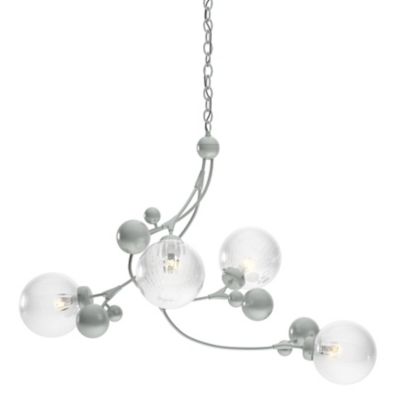 Hubbardton Forge Sprig Pendant Light - Color: Silver - Size: 4 light - 1364