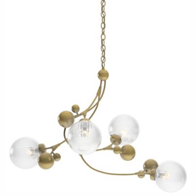 Hubbardton Forge Sprig Pendant Light - Color: Brass - Size: 4 light - 13642