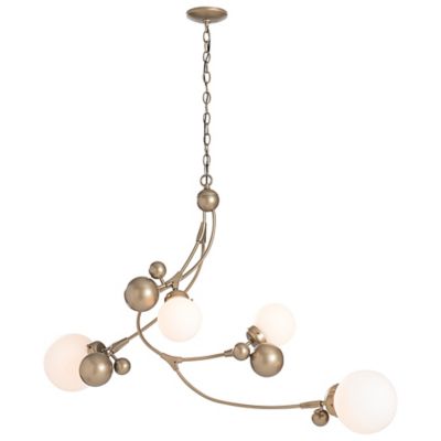 Hubbardton Forge Sprig Pendant Light - Color: Brass - Size: 4 light - 13642