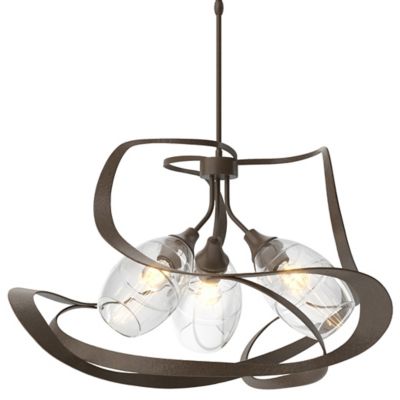 Hubbardton Forge Nest Pendant Light - Color: Clear - Size: Standard - 13785