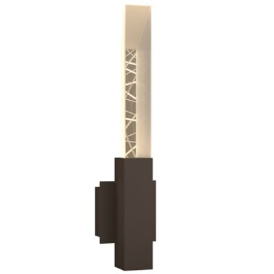 Hubbardton Forge Refraction Outdoor Wall Sconce - Color: Bronze - Size: 2 l