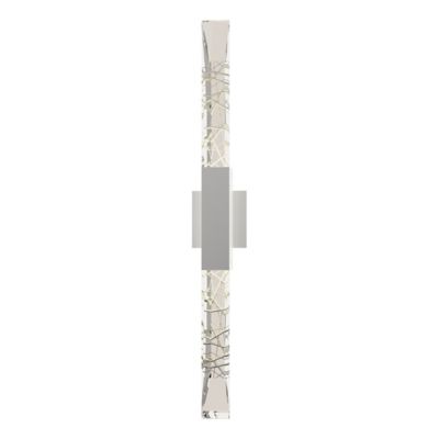 Hubbardton Forge Refraction Large Outdoor Wall Sconce - Color: White - Size