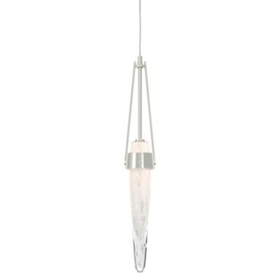 Hubbardton Forge Icicle Mini Pendant Light - Color: Clear - Size: 1 light -