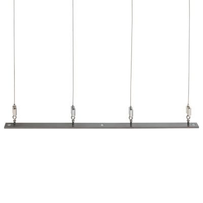 Hubbardton Forge Abacus Floor Anchor Kit - Color: Grey - 905210-07