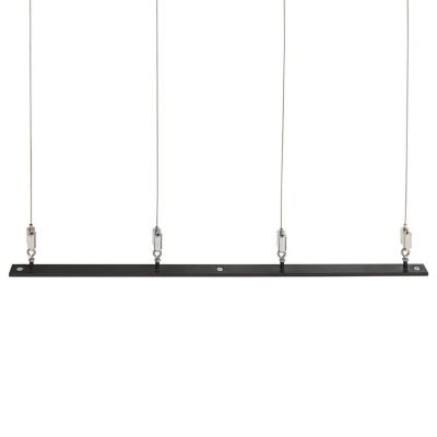 Hubbardton Forge Abacus Floor Anchor Kit - Color: Black - 905210-10