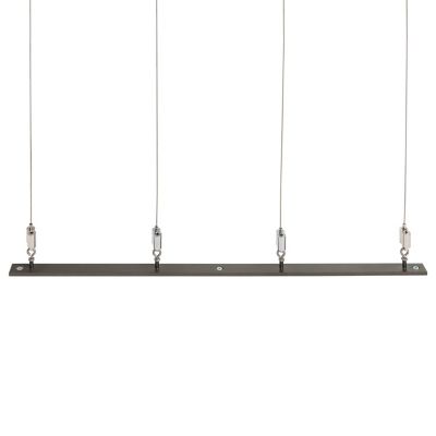 Hubbardton Forge Abacus Floor Anchor Kit - Color: Black - 905210-20