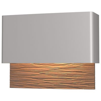 Hubbardton Forge Stratum LED Outdoor Wall Sconce - Color: Bronze - Size: 1 