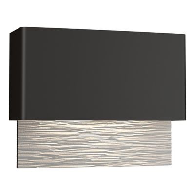 Hubbardton Forge Stratum LED Outdoor Wall Sconce - Color: White - Size: 1 l