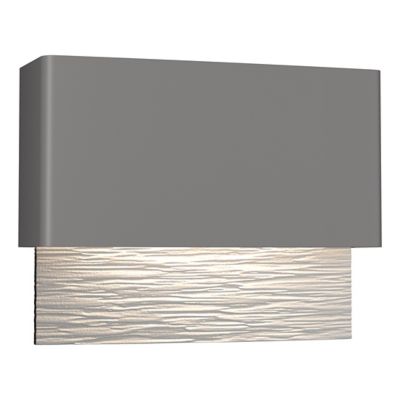 Hubbardton Forge Stratum LED Outdoor Wall Sconce - Color: White - Size: 1 l