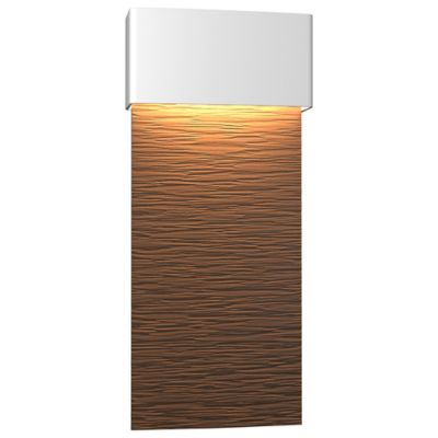 Hubbardton Forge Stratum Tall LED Outdoor Wall Sconce - Color: Bronze - Siz