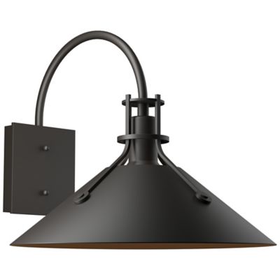 Hubbardton Forge Henry Outdoor Wall Sconce - Color: Oil Rubbed - Size: Larg